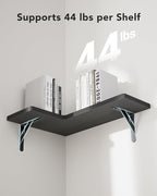 AMADA HOMEFURNISHING Corner Floating Shelves, Shelves - Image 3