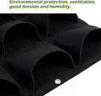 Hanging Planting Grow Bags, 49 Pockets Hanging Vertical Wall Planter Wall - Image 4