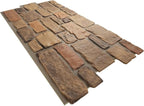 EverStone Cobblestone Faux Stone Panel, Rustic Roast Color - Image 6