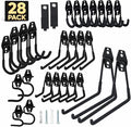 28 Pack Steel Heavy Duty Garage Hooks Storage Hooks by Unknown
