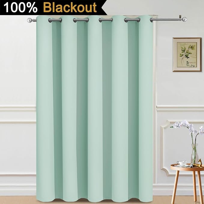 Yakamok 100% Blackout Lined Panels, Thermal Insulated Blackout Curtains - Image 2