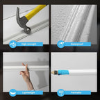 Art3d Pre-Cut Wall Molding Set of 6 pcs, Ready-to-Assemble Wainscoting Panels - Image 5