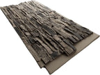EverStone Canyon Ridge Faux Stone Panel, 45 3/4"W x 24 1/2"H x 1 1/4"D - Image 6