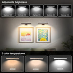 6Pack Wireless Picture Light for Wall Battery Operated Wall Sconces - Image 2