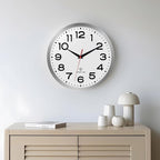 Roymnie Atomic Wall Clock 12 Inch, Modern Clock Battery Operated Classic Analog - Image 6