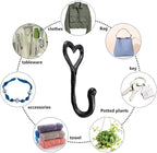 Decorative Wall Hooks Coat Towel Hook, Bath Kitchen Garage Hanging Scarf Cap - Image 6
