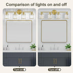 Crystal Bathroom Light Fixtures, Bathroom Lighting Fixtures Over Mirror - Image 7
