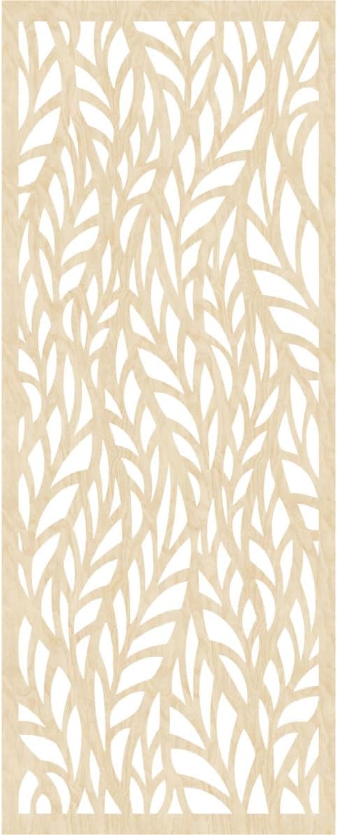 Ortonville Decorative Pierced Fretwork Wood Wall Panels, 25 3/8"W x 64 3/8"H x - Image 2