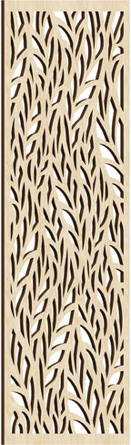 Ortonville Decorative Pierced Fretwork Wood Wall Panels, 19 3/8"W x 49 3/8"H x by EkenaMillwork