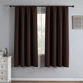 IGEMAEVE Blackout Curtains 72 Inch Length 2 Panels Set, Rod Pocket Energy by IGEMAEVE