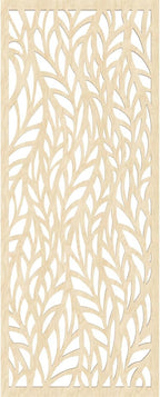 Ortonville Decorative Pierced Fretwork Wood Wall Panels, 29 3/8"W x 74 3/8"H x - Image 4