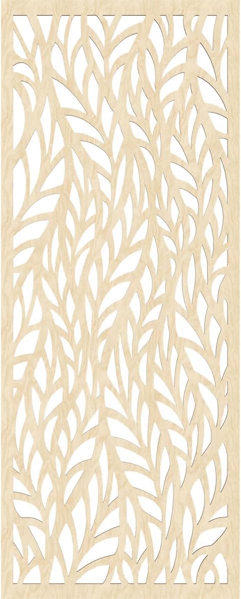 Ortonville Decorative Pierced Fretwork Wood Wall Panels, 29 3/8"W x 74 3/8"H x - Image 4