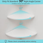Corner Shelf, Round End Wall Mount Display Shelf - Image 5