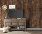 Orgrimmar 236" x 17.8" Dark Brown Wood Peel and Stick Wallpaper Self-Adhesive - Image 3