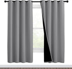 NICETOWN Full Shade Curtain Panels, Pair of Energy Smart & Noise Blocking Out by NICETOWN