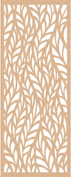 Ortonville Decorative Pierced Fretwork Wood Wall Panels, 33 3/8"W x 84 3/8"H x - Image 2