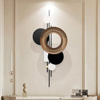 HEBOIX Modern Geometric Large Metal Wall Art 3D Wall Sculptures Handmade Wall - Image 8
