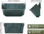 Vertical Garden Planter, 13 inch Wall Mounted Planter - Image 2