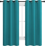 NICETOWN Room Darkening Curtains 68 inch Length 2 Panels, Thermal Insulated - Image 2