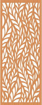 Ortonville Decorative Pierced Fretwork Wood Wall Panels, 31 3/8"W x 79 3/8"H x - Image 4