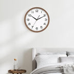 AKCISOT Wall Clock, Modern Small Wall Clocks Battery Operated 10 Inch, Silent - Image 6