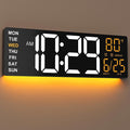 EASYERA 16.5" Large Digital Wall Clock by EASYERA