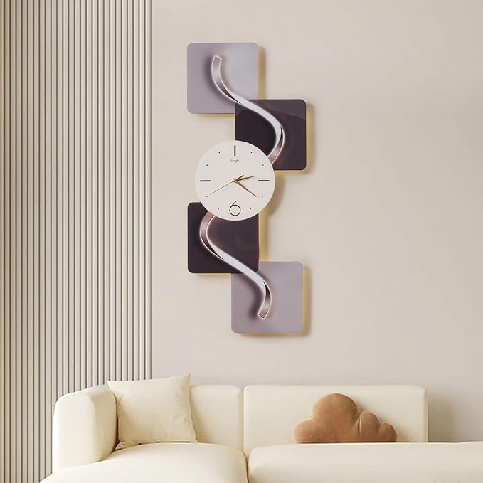 homary 39.4" Silent LED Wall Clock - Image 7
