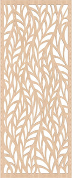 Ortonville Decorative Pierced Fretwork Wood Wall Panels, 27 3/8"W x 69 3/8"H x - Image 2