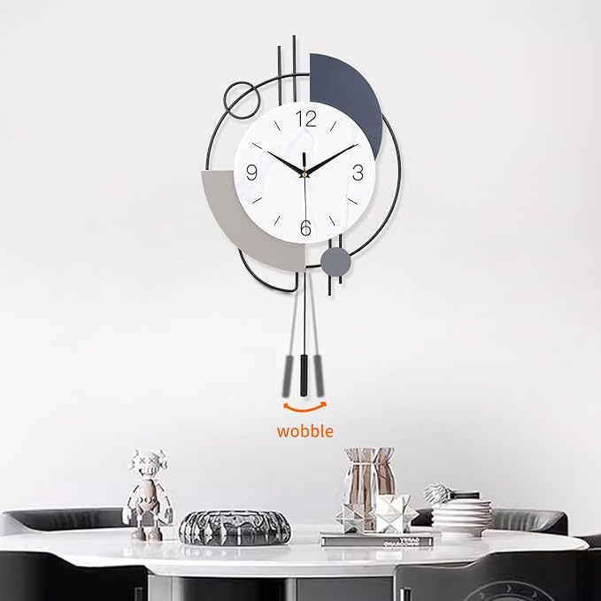 Dankeit Wall Clock, Silent Non-Ticking Quality Quartz Battery Operated - Image 4