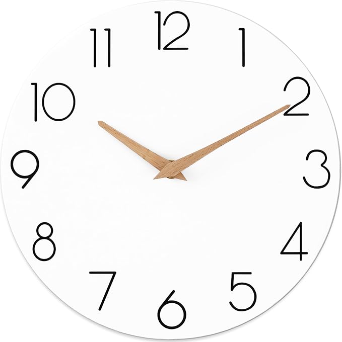 cicininc Wall Clock, Decorative Battery Operated Wall Clocks by CICININCOfficial