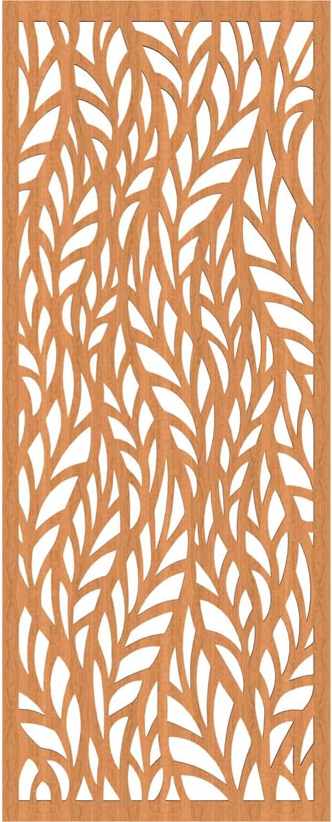 Ortonville Decorative Pierced Fretwork Wood Wall Panels, 19 3/8"W x 49 3/8"H x - Image 2