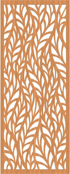 Ortonville Decorative Pierced Fretwork Wood Wall Panels, 19 3/8"W x 49 3/8"H x - Image 2
