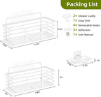 Yougai Shower Caddy, Shower Organizer - Image 2