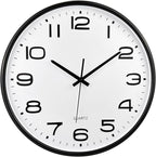 Plumeet 16'' Extra Large Wall Clock, Battery Operated Wall Clocks Silent by Plumeet