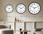 Rohioue Atomic Wall Clock, Modern 10 Inch Battery Operated Wall Clocks - Image 3