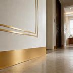 Self-Adhesive Wall Trim with Mirror Finish, 3.93" x 196.8" Peel and Stick - Image 2