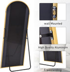 Floor Length Mirror, Wall Mounted Mirrors, Arched-Top Body Mirror - Image 6