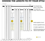 MIULEE Blackout Curtains for Bedroom Living Room 2 Panels, Thermal Insulated - Image 7