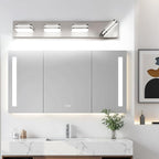 360° Rotate LED Dimmable Bathroom Vanity Light Fixtures, 1600LM Acrylic Brushed - Image 8