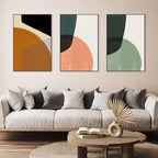 MPLONG Wall Art, Frame Canvas Wall Art Set, Striking Modern Minimalism - Image 2