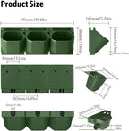 36 Pockets Living Wall Planter Indoor, Self Watering Wall Hanging Planters - Image 6