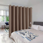 NICETOWN Wall Dividers for Rooms, Large Room Divider Curtain Screen Partition by NICETOWN