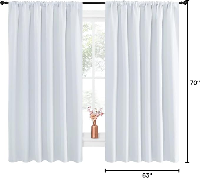 NICETOWN Bedroom Window Curtain Panels - Image 10