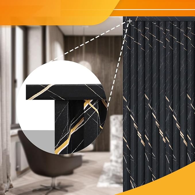 OUZUGIE 8-Pack 57 Inches, WPC Slat Wall Panel Trim, Corner Guard - Image 4