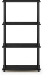 Furinno Turn-N-Tube 4-Tier Multipurpose Shelf Display Rack, Round Tubes - Image 6