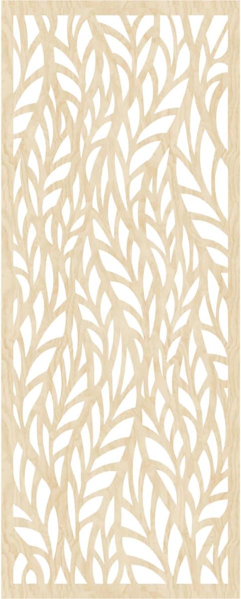 15 3/8"W x 39 3/8"H x 1/4"T Ortonville Decorative Fretwork Wood Wall Panels - Image 2