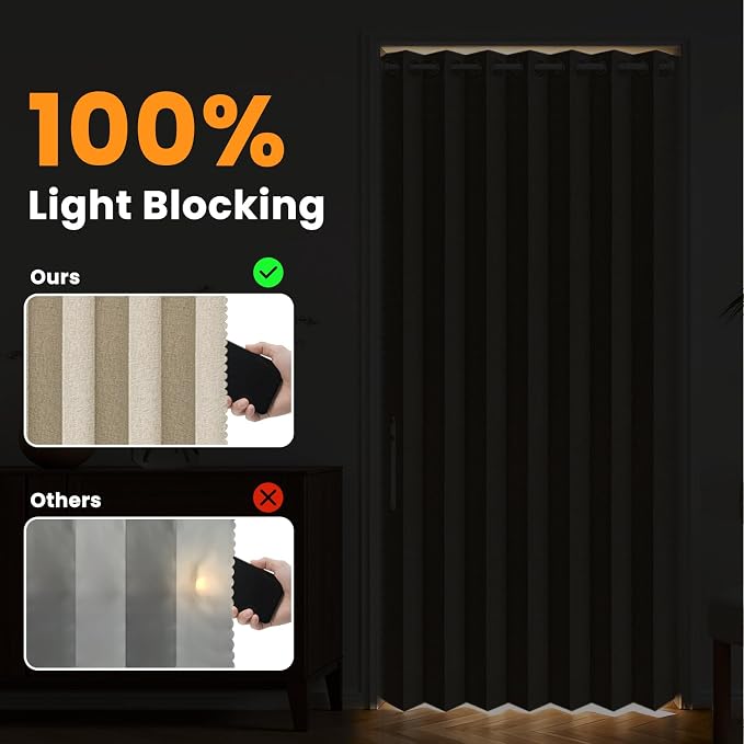 AJAZZ Blackout Accordion Door - Image 4