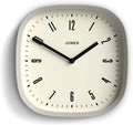 JONES CLOCKS® Marvel wall Clock | Modern Retro Rounded Square Clock | 10 inch | by JONESCLOCKS