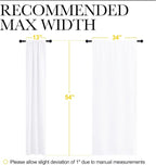 NICETOWN Kitchen Curtains, Short Home Decoration Curtains & Drapes, Small - Image 7