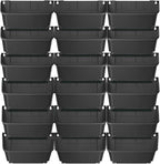 Vertical Wall Planter with 18 Pots, Hanging Garden Plant Flowerpot Holder by Eapmic